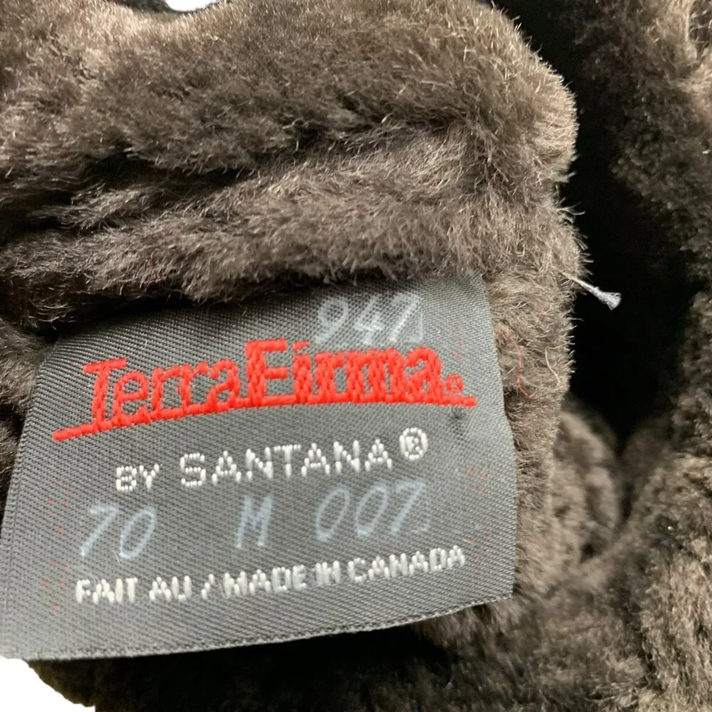 Terrra Firma by Santana  Brown Leather Sheepskin‎ Boots